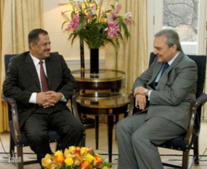 د. مجور يلتقي وزير الخارجية السعودي الأمير  سعود الفيصل